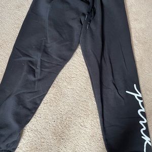 Black sweatpants worn twice